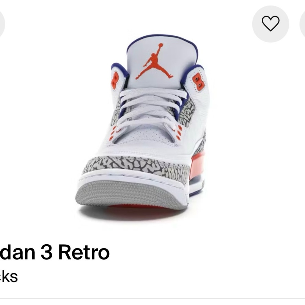 Retro 3 New York knicks
